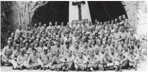 Muster gained international fame when is was held by 25 Aggies on the island of Corregidor in 1942